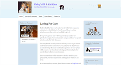 Desktop Screenshot of kathysk9katkare.com